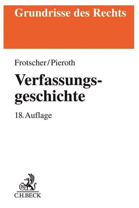 Cover for Frotscher · Verfassungsgeschichte (Book)