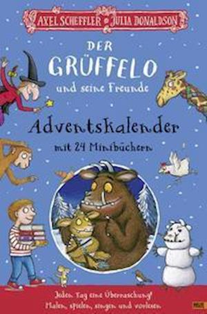 Der Grüffelo und seine Freunde. Adventskalender mit 24 Minibüchern - Axel Scheffler - Kirjat - Julius Beltz GmbH & Co. KG - 9783407730145 - keskiviikko 14. syyskuuta 2022