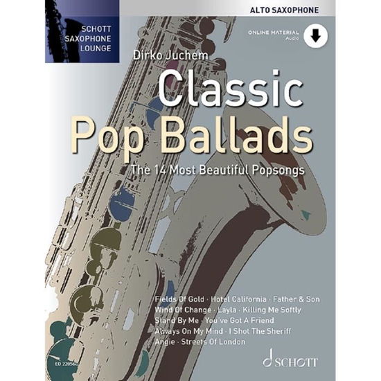 Cover for Classic Pop Ballads, Alt-Saxophon (Buch)