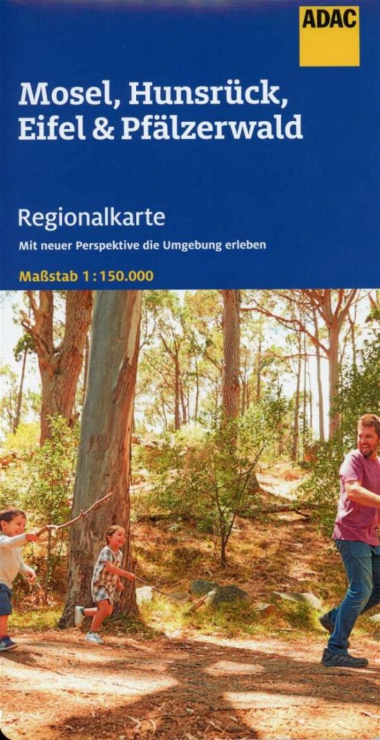 Cover for ADAC Verlag · ADAC Regionalkarten: ADAC Regionalkarte: Blatt 11: Mosel, Hunsrück &amp; Pfälzerwald (Hardcover bog) (2020)