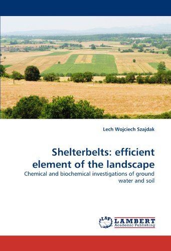 Cover for Lech Wojciech Szajdak · Shelterbelts: Efficient Element of the Landscape: Chemical and Biochemical Investigations of Ground Water and Soil (Pocketbok) (2011)
