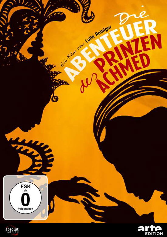 Cover for Lotte Reiniger · Die Abenteuer Des Prinzen Achmed (N (DVD) (2018)