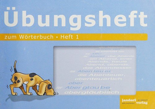 Cover for Jan Debbrecht · Worterbuch Ubungsheft (Pocketbok) (2009)
