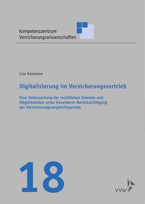 Cover for Kammann · Digitalisierung im Versicherung (Book)