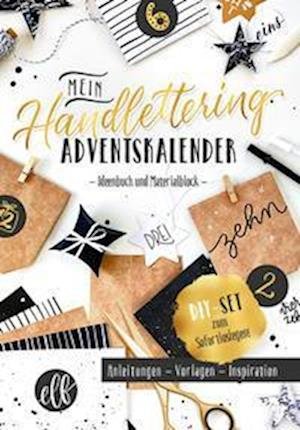 Cover for Katja Haas · Mein Handlettering Adventskalender (Book) (2022)