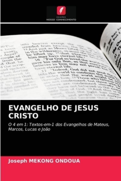 Cover for Joseph Mekong Ondoua · Evangelho de Jesus Cristo (Paperback Book) (2021)