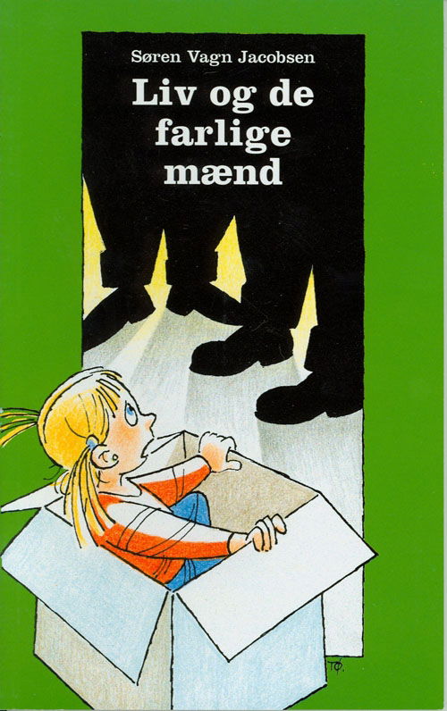 Cover for Søren Vagn Jacobsen · Dingo. Grøn* Primært for 1.-2. skoleår: Liv og de farlige mænd (Sewn Spine Book) [1º edição] (1998)