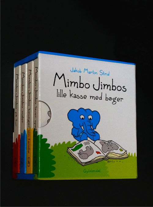 Cover for Jakob Martin Strid · Mimbo Jimbo: Mimbo Jimbos lille kasse med bøger (Bound Book) [1er édition] [Indbundet] (2014)