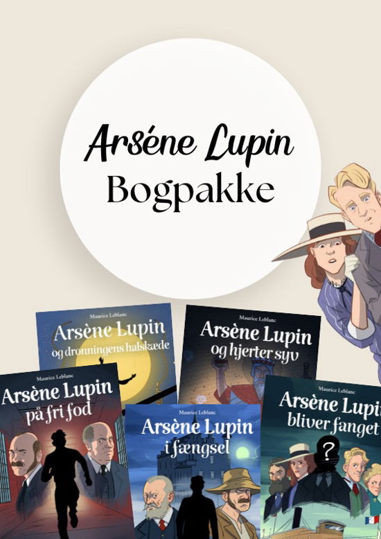 Cover for Maurice LeBlanc · Arsène Lupin: Arsène Lupin Bogpakke (Hardcover Book) [1st edition] (2024)