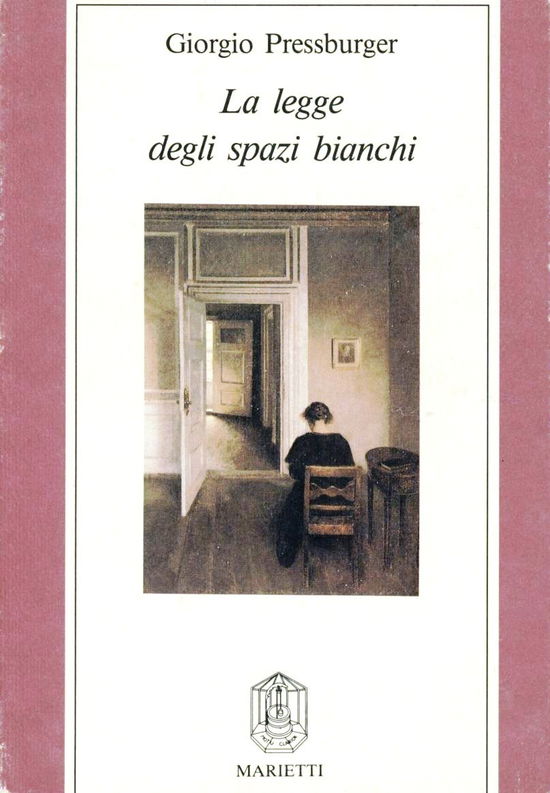 Cover for Giorgio Pressburger · La Legge Degli Spazi Bianchi (Buch)