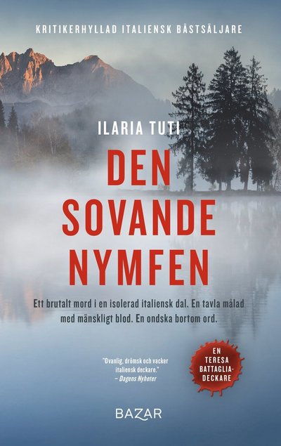 Cover for Ilaria Tuti · Teresa Battaglia: Den sovande nymfen (Paperback Book) (2021)