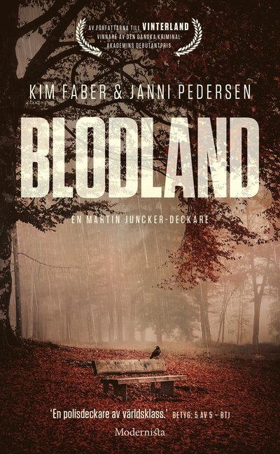 Cover for Kim Faber · Blodland (Paperback Book) (2023)