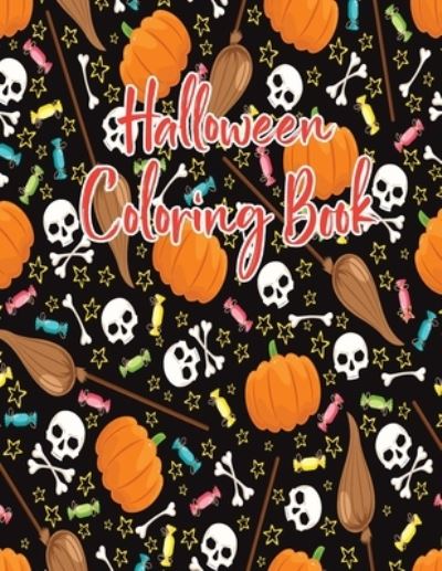 Cover for Mofiz Publication · Halloween coloring book (Paperback Book) (2020)