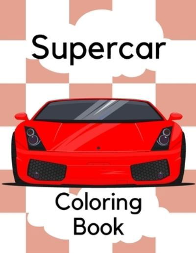 Cover for Perla · Supercar Coloring Book (Paperback Book) (2021)