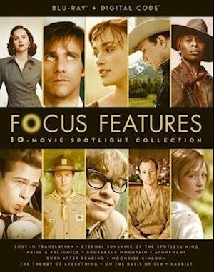 Cover for Focus Features 10-movie Spotlight Collection · Focus Features 10-Movie Spotlight Collection (Blu-ray) (2020)