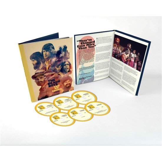 Cover for The Beach Boys · Sail on Sailor - 1972 (CD) [Super Deluxe Box Set edition] (2022)
