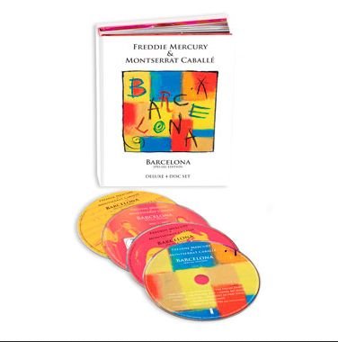 Cover for Freddie Mercury &amp; Montserrat Caballé · Barcelona (CD/DVD) [Deluxe edition] (2012)
