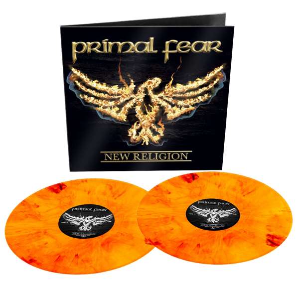 Primal Fear · New Religion (Orange / Red Marbled Vinyl) (LP) (2020)