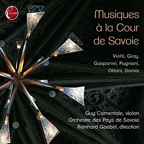 Cover for Orchestre Des Pays De Savoie · Musiques a La Cour De Savoie (CD) (2016)