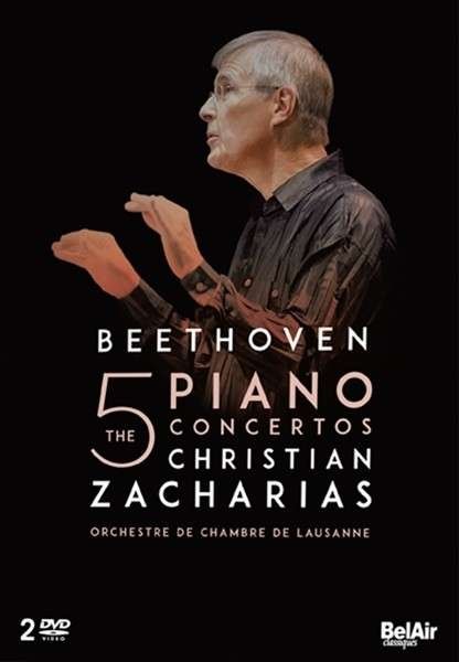 Cover for Beethoven / Zacharias / Orchestre De Chambre De · 5 Piano Concertos (DVD) (2015)