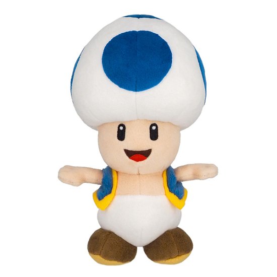 Cover for Together Plus · Super Mario - Blue Toad - Plush 20Cm (Spielzeug)