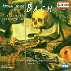 Funeral Music - J.L. Bach - Musik - CAPRICCIO - 4006408108146 - 2 april 2001