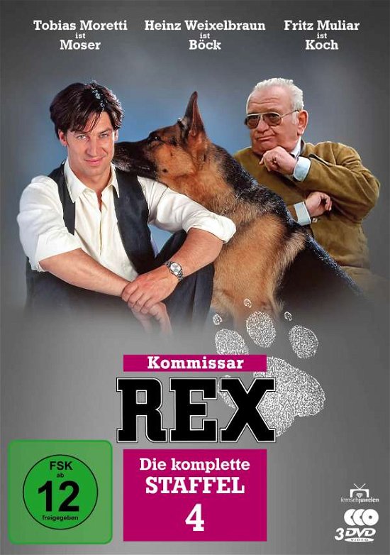 Cover for Peter Hajek · Kommissar Rex-die Komplette 4.st (DVD) (2019)