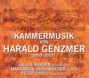 In Memoriam  Chamber Music Of Genzmer - Julius Berger - Musiikki - SOLO MUSICA - 4260123641146 - maanantai 25. helmikuuta 2008