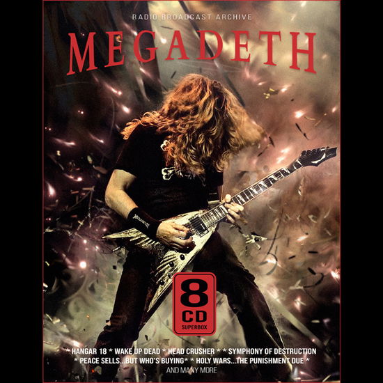 Cover for Megadeth · Megadeth (8cd Radio Broadcast) (CD) (2024)