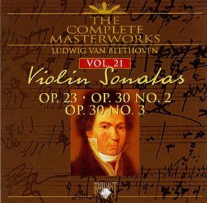 Cover for Verhey Emmy / Moerdijk Carlos · Violin Sonatas Op. 23 / Op. 30 Nos. 2 &amp; 3 (CD) (1997)