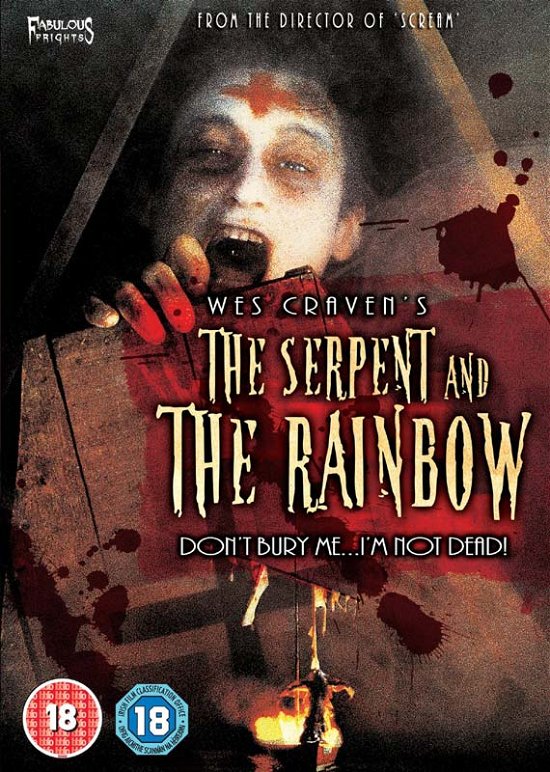 Cover for The Serpent and the Rainbow · The Serpent And The Rainbow (DVD) (2015)