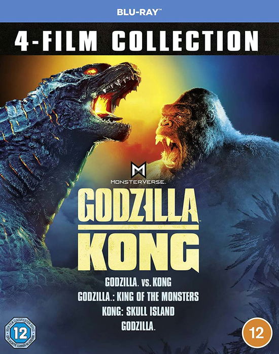 Godzilla and Kong (4 Film) Movie Collection - Godzilla 4film Collection BD - Film - Warner Bros - 5051892234146 - 14. juni 2021