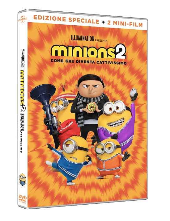 Cover for Minions 2 - Come Gru Diventa Cattivissimo (DVD) (2022)