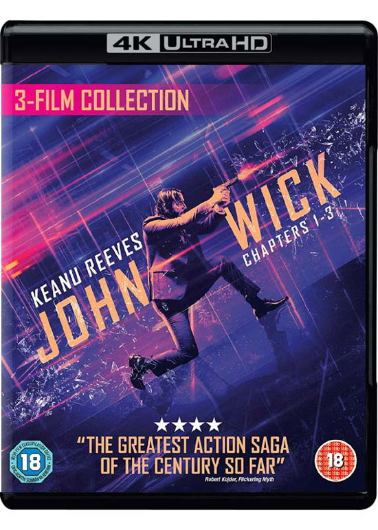 John Wick 1/2/3 Triple Boxset - John Wick - Chapters 1-3 (4k B - Movies - LIONS GATE HOME ENTERTAINMENT - 5055761914146 - September 16, 2019