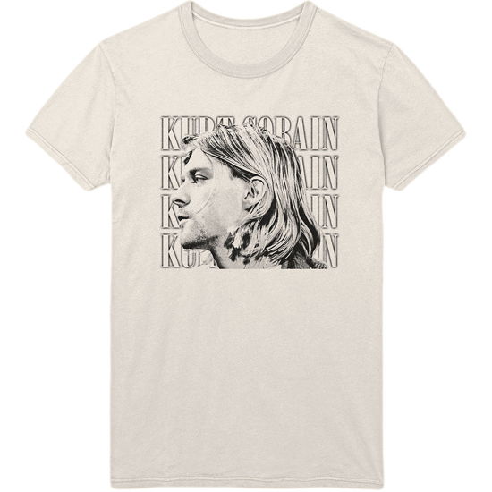 Kurt Cobain Unisex T-Shirt: Contrast Profile - Kurt Cobain - Merchandise -  - 5056012035146 - 