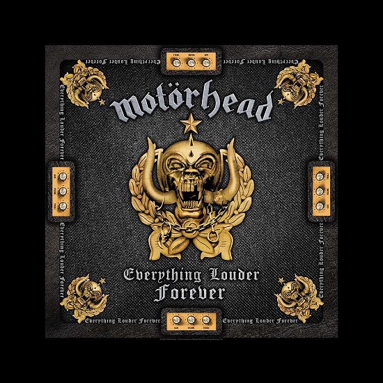 Motorhead Unisex Bandana: Everything Louder Forever - Motörhead - Marchandise - PHD - 5056365715146 - 1 avril 2022