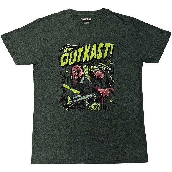 Outkast Unisex T-Shirt: ATLiens - Outkast - Marchandise -  - 5056737224146 - 
