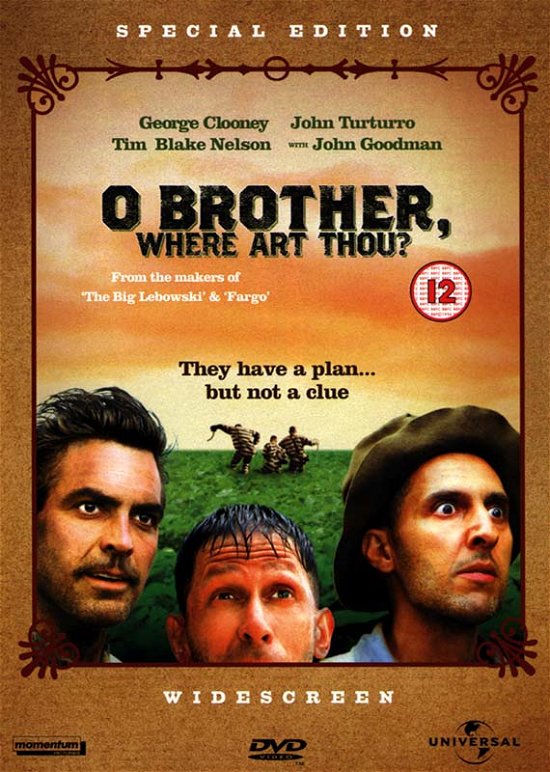 O Brother Where Art Thou? - O Brother Where Art Thou? - Film - Momentum Pictures - 5060035200146 - 5. november 2001