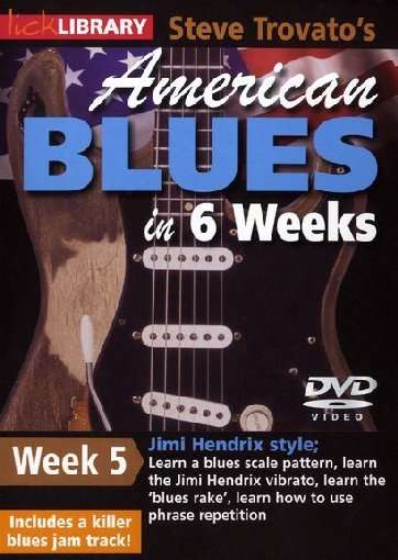 Learn American Blues In 6 Weeks - Vol. 5 - Steve Trovato - Elokuva - MUSIC SALES - 5060088824146 - maanantai 9. heinäkuuta 2012