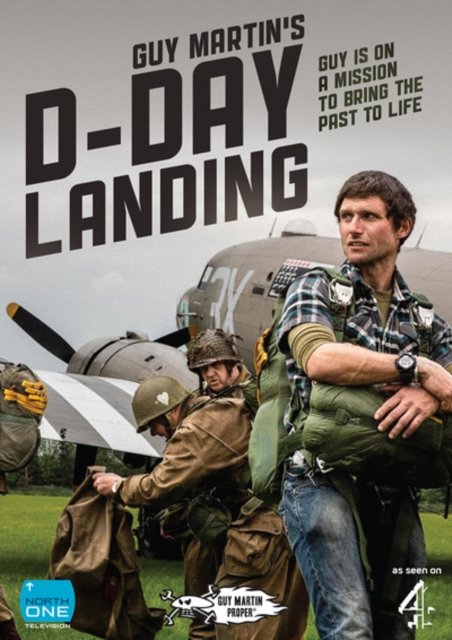 Cover for Guy Martin Dday Landing · Guy Martin - D-Day Landing (DVD) (2019)