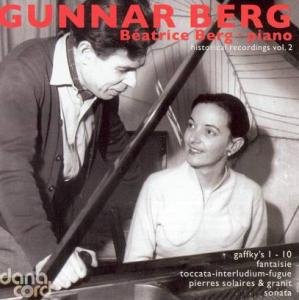 Cover for Gunnar Berg &amp; Beatrice · Historical Recordings - Vol. 2 (CD) (2018)