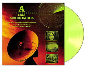 Cover for Mario Migliardi · Come Andromeda - O.s.t. - Green Vinyl (LP) [Coloured, RSD 2025 edition] (2025)