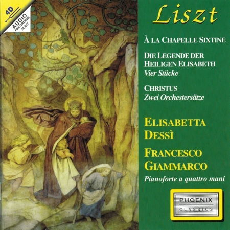 Cover for Franz Liszt  · Musica Religiosa Per Pianoforte A 4 Mani (CD)