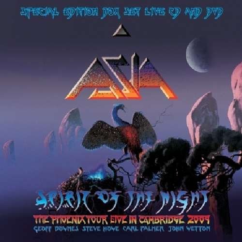 Cover for Asia · Spirit Of The Night (+bonus) DIGI (DVD/CD) [Widescreen edition] (2010)