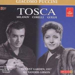 Tosca - Puccini / Milanov / Corelli / Guelfi / London - Musik - URA - 8025726223146 - 27. februar 2007