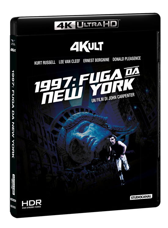 Cover for 1997 Fuga Da New York (4kult) · 1997: Fuga Da New York (4K+Br) (4K Ultra HD/BD) (2019)