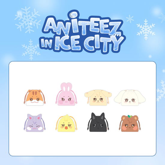 Aniteez In Ice City - String Pouch - ATEEZ - Gadżety - KQ Ent. - 8800240229146 - 1 października 2024