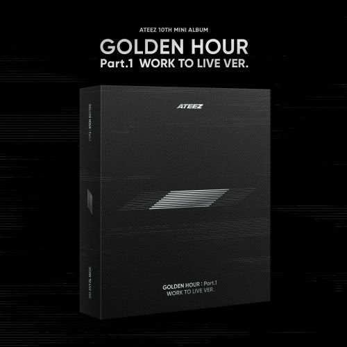 Cover for ATEEZ · Golden Hour Pt.1 (CD/DVD) [Work To Live edition] (2024)