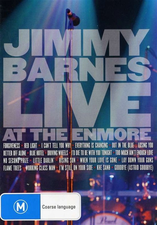Cover for Jimmy Barnes · Jimmy Barnes-live at the Enmore (DVD) (2009)