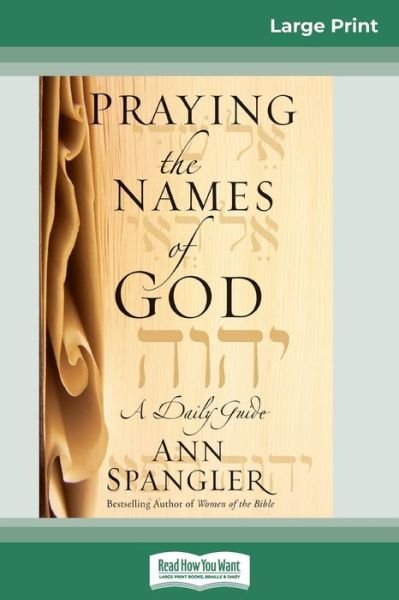 Cover for Ann Spangler · Praying the Names of God (Paperback Book) (2011)